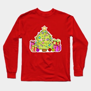 Under the Christmas Tree Long Sleeve T-Shirt